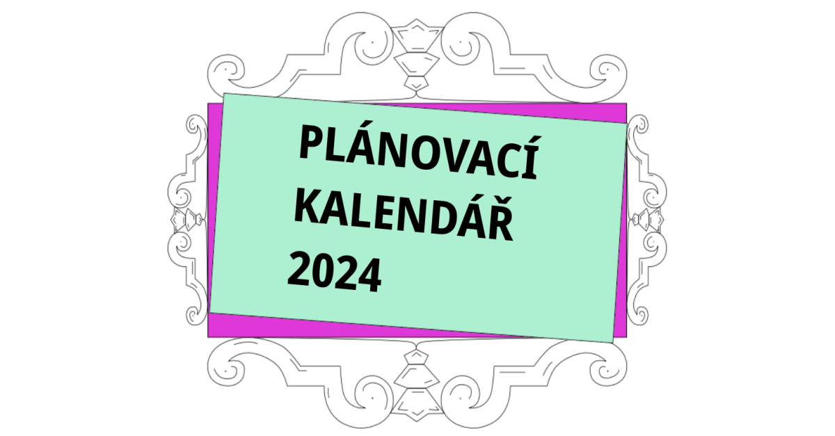 Stáhněte si plánovací kalendář 2024