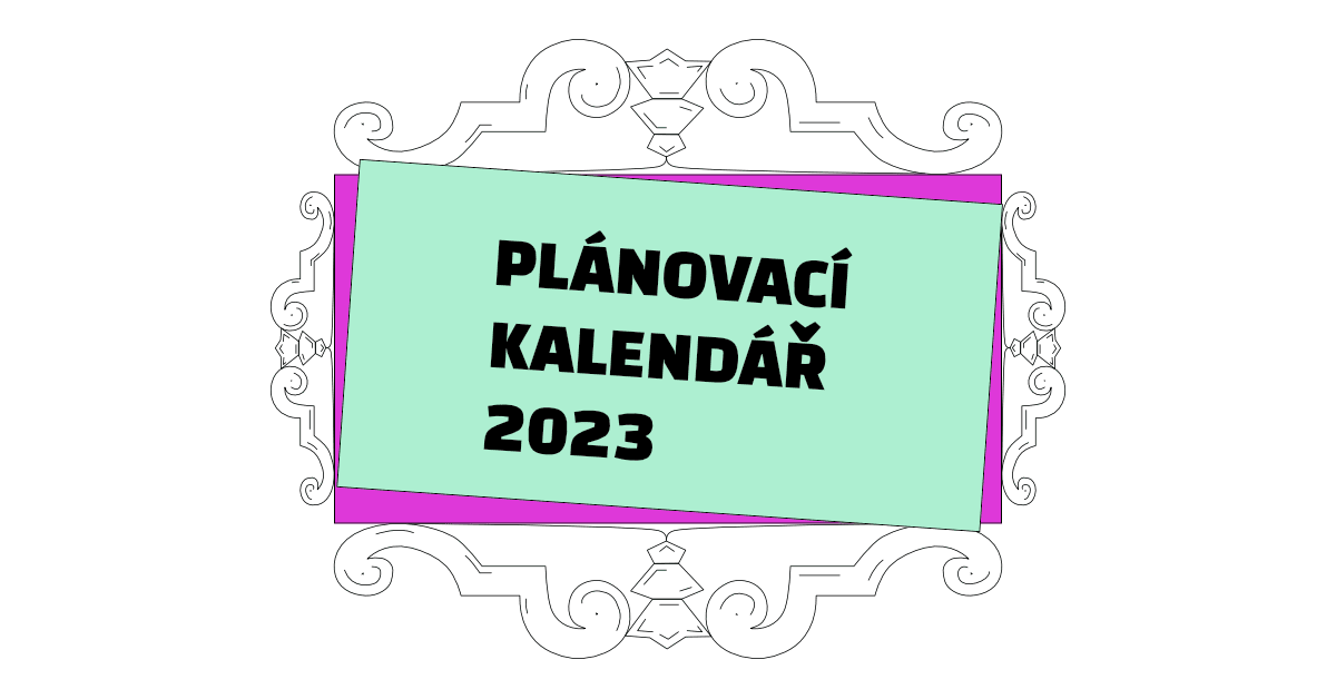 Stáhněte si plánovací kalendář 2023